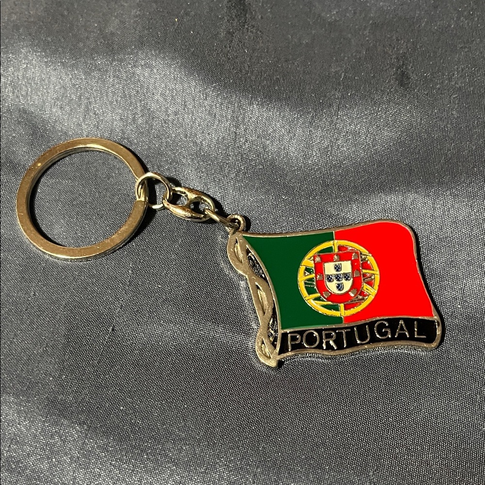 Portugal Flag Keychain